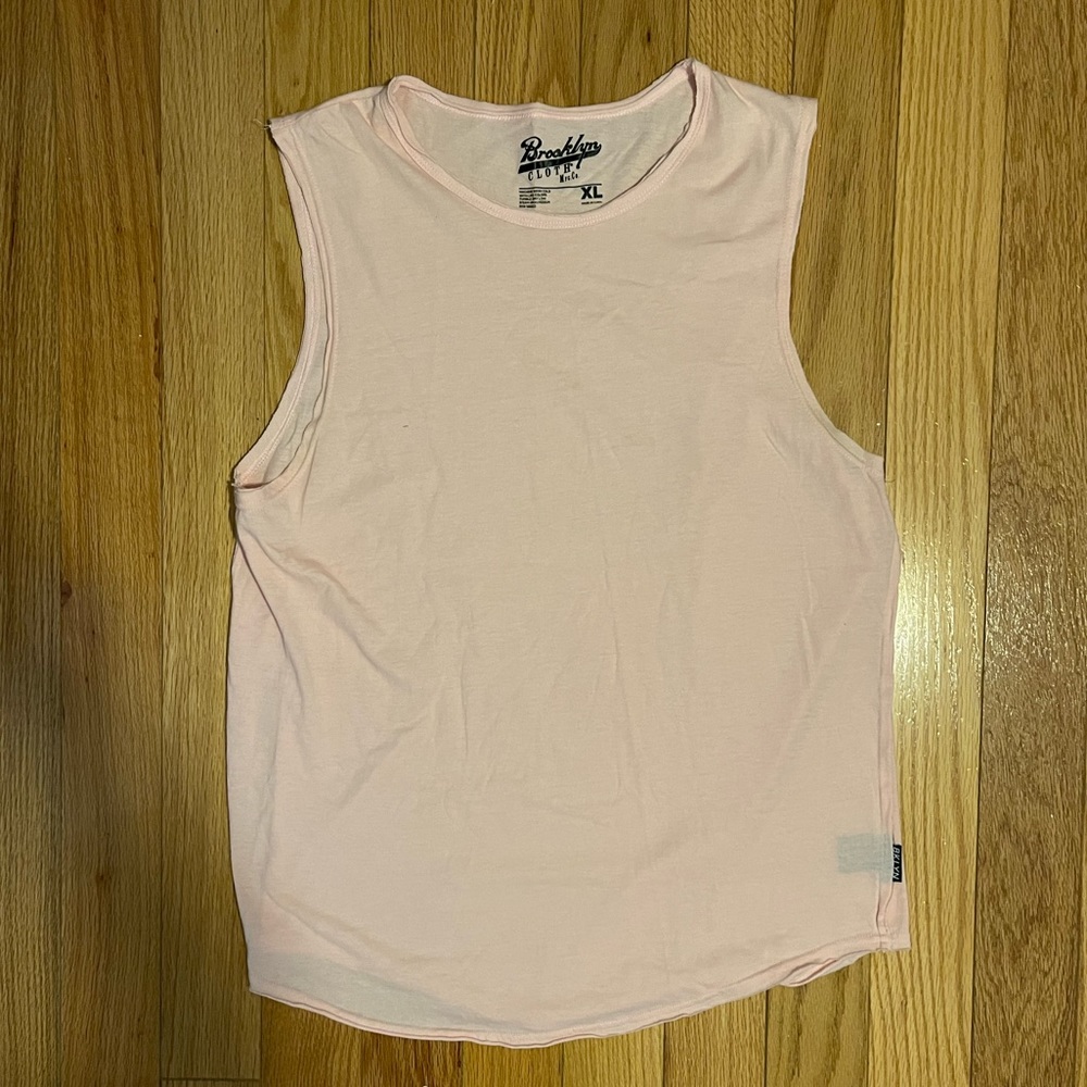 Distressed tank top